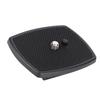Mini Portable ABS Plastic Quick Release Plate Mount Board with 1 4 screw for Yunteng VCT668 ST666 690 for Weifeng(for
