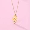 3 шт./компл. ожерелье с подвеской в ​​виде солнца, луны и звезды для девочек, детские ожерелья дружбы, ювелирные изделия для лучшего друга, подарки