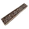 Hand Carved Wooden Block Floral Pattern Designer Textile Stamp Print On