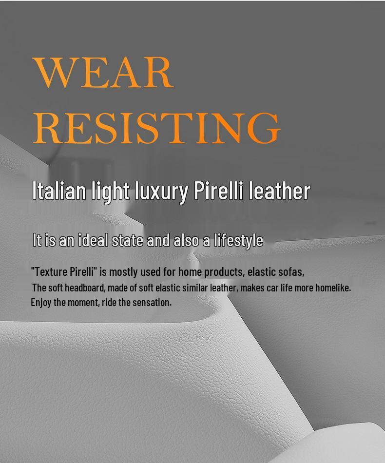 Custom-Fit Leather Car Seat Cushion for Wuling Qingkong - Cute Cartoon Design, Full Coverage for Four-Seat Models