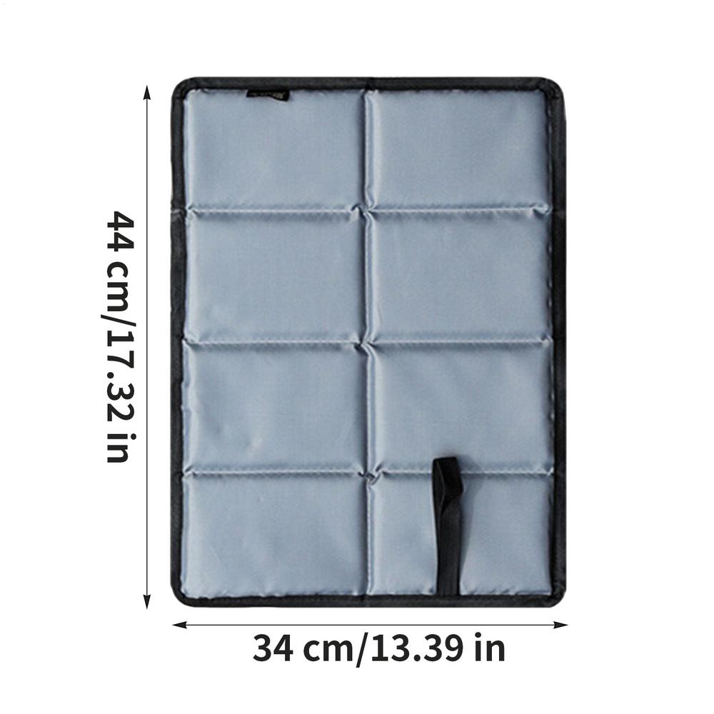 Сидушки для туризма, кемпинга, подушка для сидения, большая, водонепроницаемая, складная, изолированный коврик из губки с сумкой для рыбалки, ходьбы, пляжа