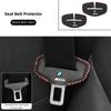 Car Sticker 2025 Hot Car Styling Leather Seat Belt Buckle Protector Lock Cover For BMW E46 E90 E60 F10 E39 F30 E36 F20 E87 E90 E