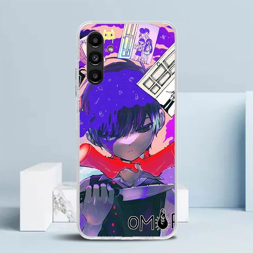 Игровой мультяшный чехол O-Omori для Samsung Galaxy A17 A37 A57 A16 A26 A36 A56 A15 A14 A55 Чехол для телефона A13 A53 A25 A35 A24 A34 A23 A33