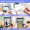 Стилус для iPad/карандаш для iPhone Стилусы Стилусы для сенсорных экранов (2 шт/упаковка) Карандаши с магнитным диском 2 в 1