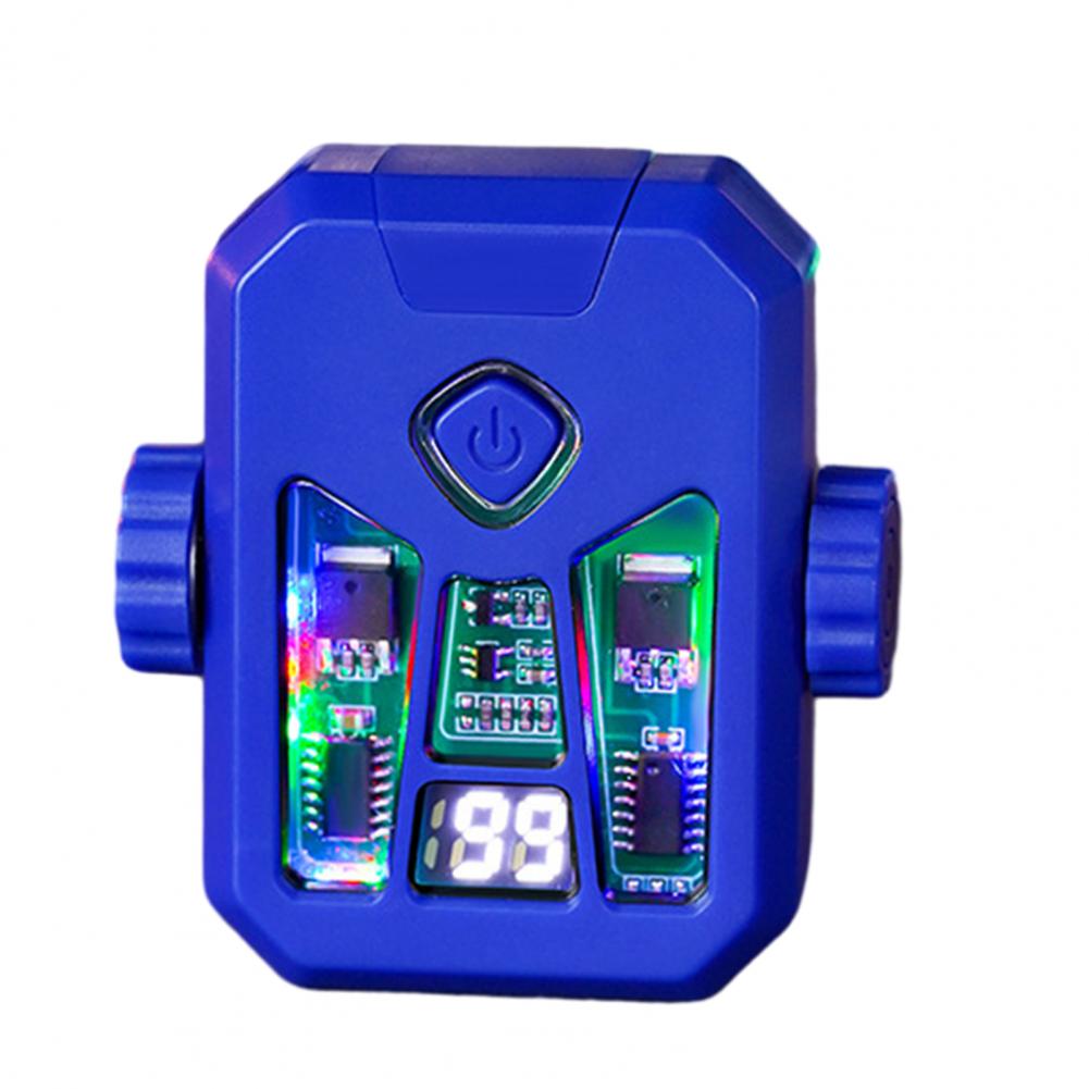 Windproof Igniter Colorful Spinning Toy Compact Rechargeable Arc-pulse Igniter Windproof Electric Flameless Bbq Fidget Toy