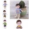 Movable Joint BJD Doll with Clothes 13 Joint Dolls Hinge Doll 16cm BJD Little Boy Doll Kids Gift
