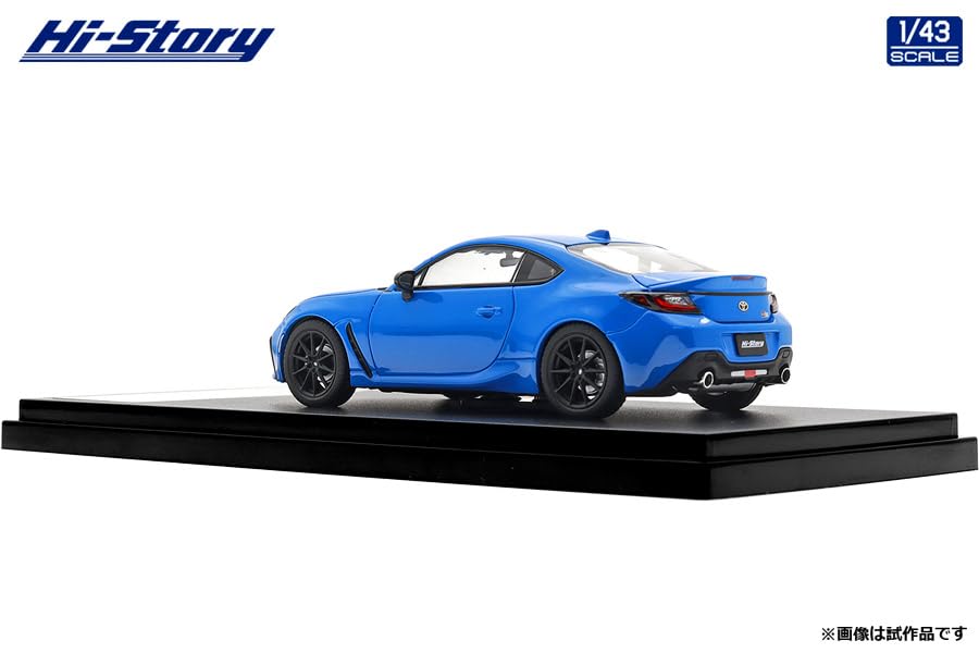 Interallied Hi Story 143 Toyota GR86 RZ (2023) Ярко-синий II Готовая модель HS563BL