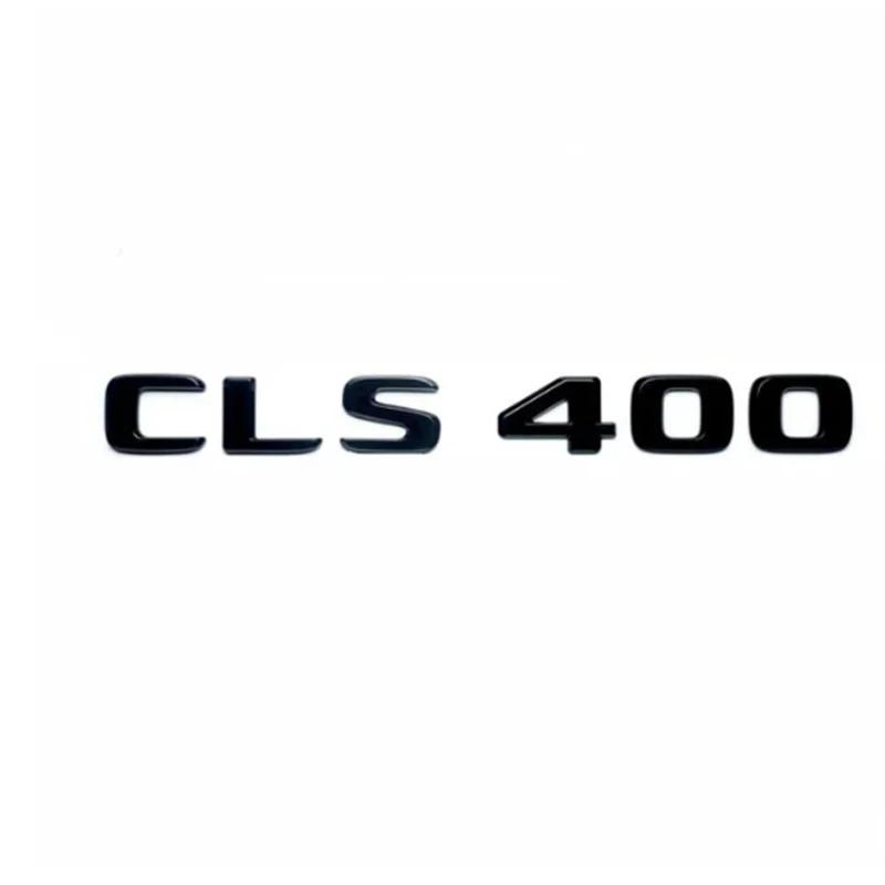 Car Trunk Letters Logo Alphabet Badge Emblem Sticker For Mercedes Benz CLS Class 56 63 CLS260 CLS300 CLS400 CLS350 C219 C257 AT1