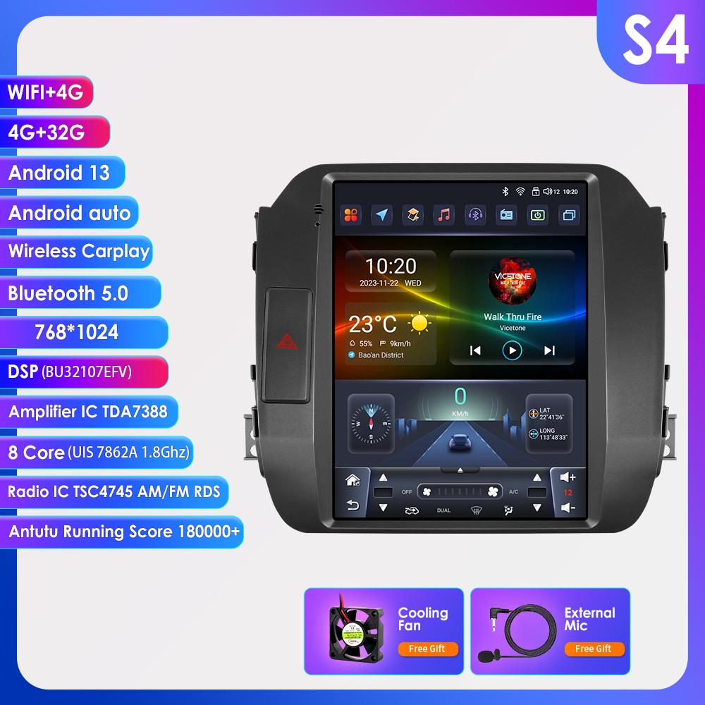 OSSURET Android 13 Car Radio for KIA Sportage 3 Carplay 2011 - 2016 Car Stereo Multimedia Video Player GPS 9.7 Inch Vertical Screen SWC BT RDS FM Mic