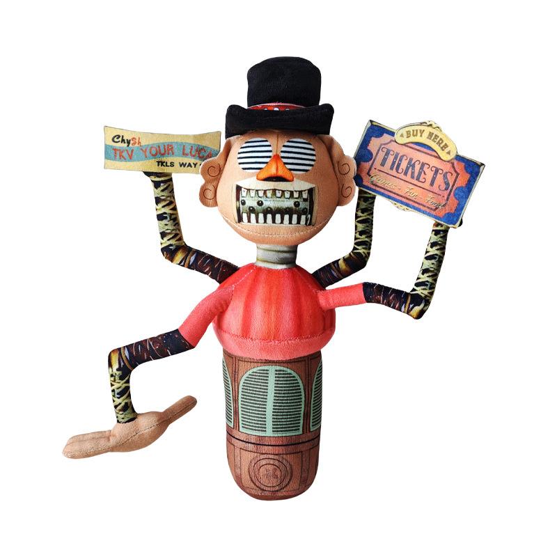 25CM Secret of the Mimic FNAF Game Joker Plush Doll Toy Cartoon Cute Soft Clown Room Decoration Plush Doll Toy Friend Fans Gift