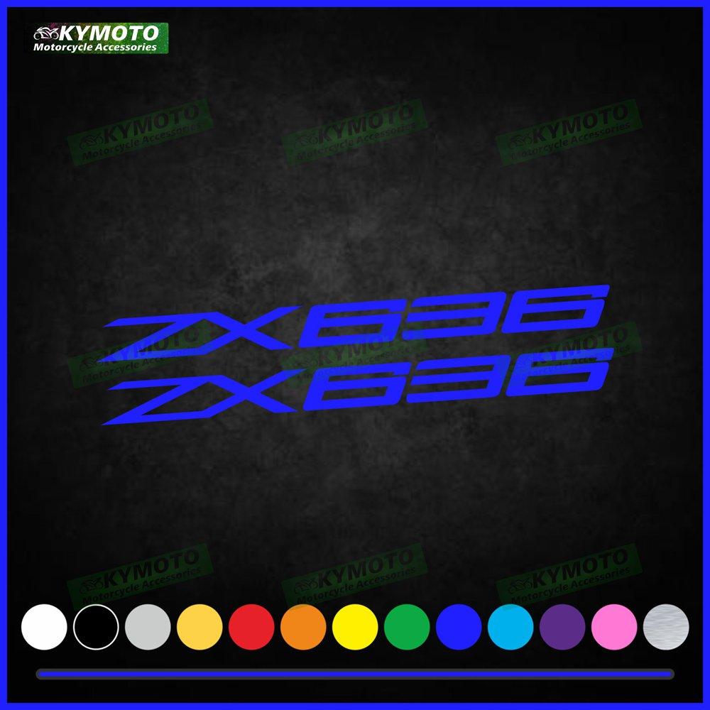Для мотоцикла ZX636 ZX-636 аксессуары наклейки decoration fairing шлем топливный бак логотип двигателя светоотражающая водонепроницаемая наклейка