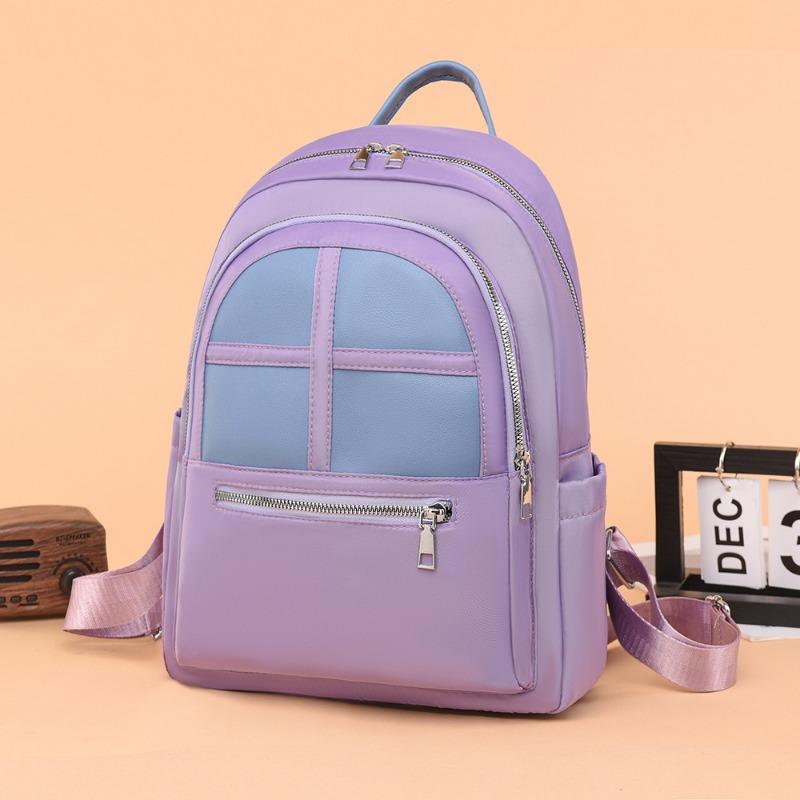 Retro Simple Backpack Women's Summer New Fashion Versatile Lightweight Backpack Large Capacity High Value Backpack