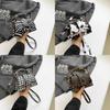 Fashionable French Small Square Bag With Unique Animal Print Patterns For Women