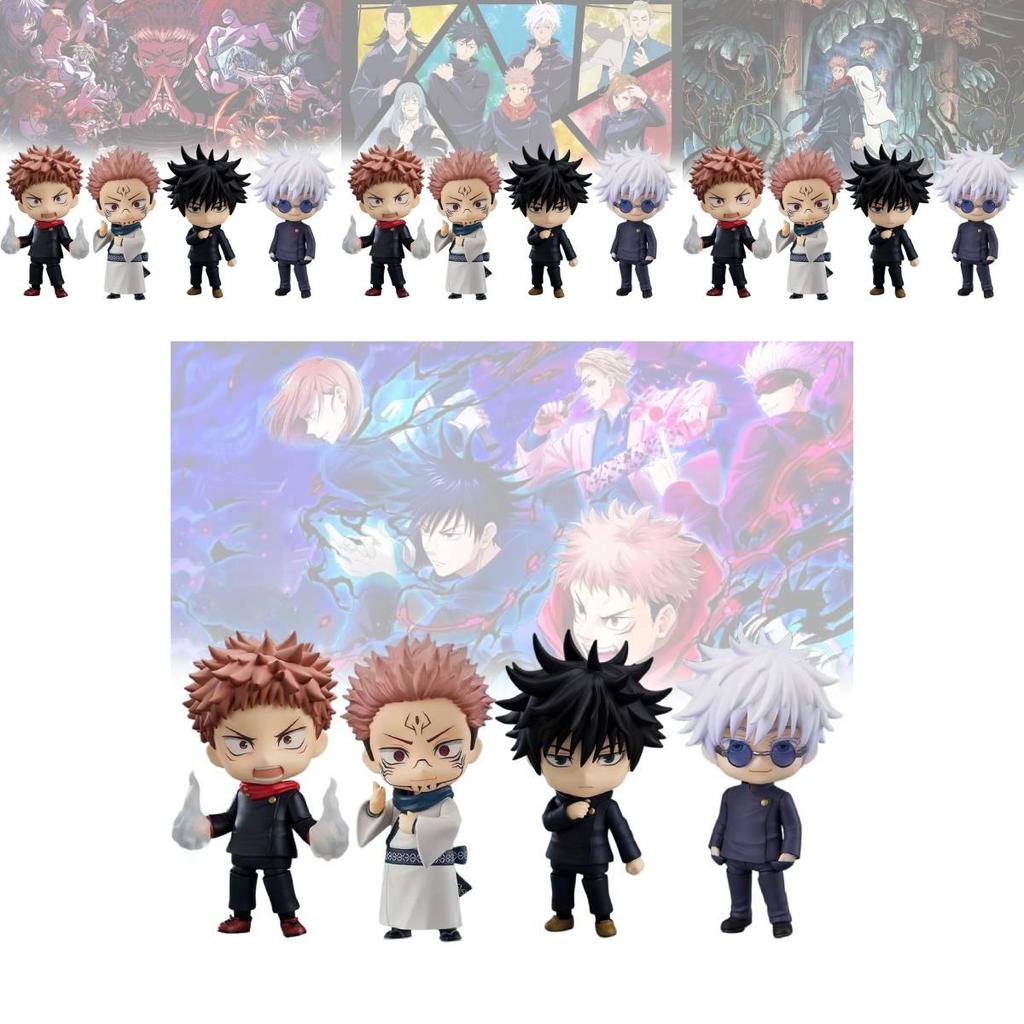 Премиальные фигурки Nendoroid Юдзи Итадори и Мэгуми Фусигуро из «Магической битвы»