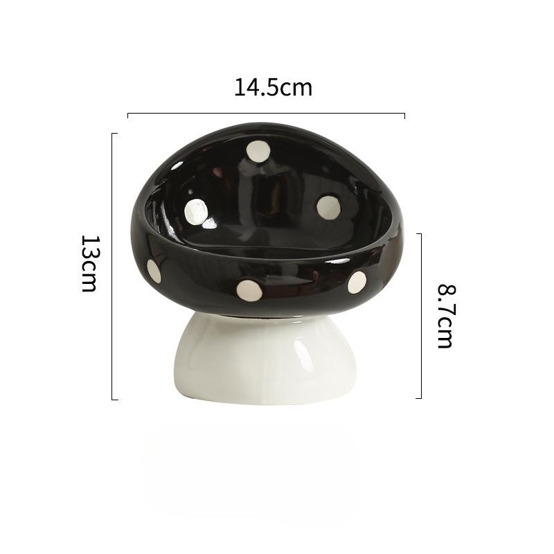 Миска для кошек Керамическая скошенная защита рта для шейного позвонка Поилка Миска для еды Миска для риса для кошек Товары для животных Миска для собак