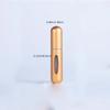 5ml Perfume Spray Bottle, Portable Perfume Atomizer Fillable Mini Perfume Bottle Perfume Empty Bottle Scent Pump Box