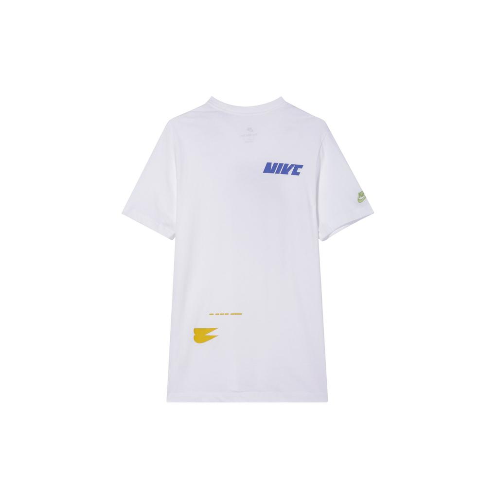 Nike Футболки Мужские Белые С Круглым Вырезом Умеренные DM6378-100