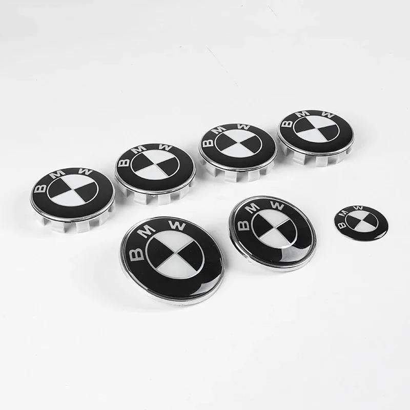 7 шт. Эмблема-значок на капот, переднюю и заднюю часть багажника для BMW, издание к 50-летию E36 E46 E53 E90 E60 E93 E87 G01 G20 X3 X5 F30 F20