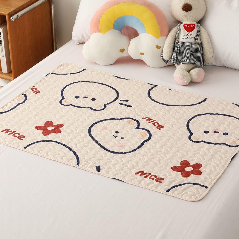 Менструальный коврик, двухсторонний коврик для мытья в воде, детский коврик для ползания, студенческое общежитие, анти-боковой матрас для тети, дышащий многоразовый коврик для мочи