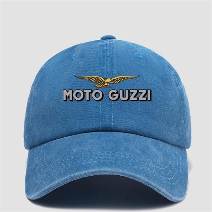 MOTO GUZZI Кепка для мотоциклиста Бейсболка Модная кепка для мужчин и женщин Кепка от солнца Кепка для защиты от солнца на открытом воздухе