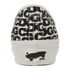 Comme Des Garçons x Vans Authentic 44 Универсальные Удобные Прочные Низкие Скейтбордические Кроссовки Унисекс Черные Белые VN000EEUUY6