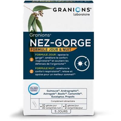 Granions Nez-Gorge Jour et Nuit 10 желе + 10 комприме