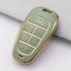 Чехол для ключей из ТПУ с 6 кнопками для Hyundai Ioniq 5 Solaris Sonata Hybrid NEXO NX4 New Grand Santa Fe Tucson 2020 2021