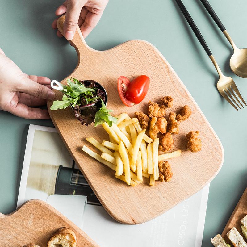 Разделочная доска для кухни Деревянная разделочная доска Доска для хлеба и сыра Деревянный поднос Разделочная доска для мяса Кухонные принадлежности