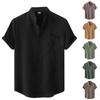 Men Fashion Casual Short-sleeved Slim Shirts Business High-end Men Shirts