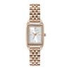 Authorized Distributor Olivia Burton Watch Ob24000014 Townhouse 21mm Rectangle White Carnation Gold Bracelet [OLIVIA BURTON] Women's &