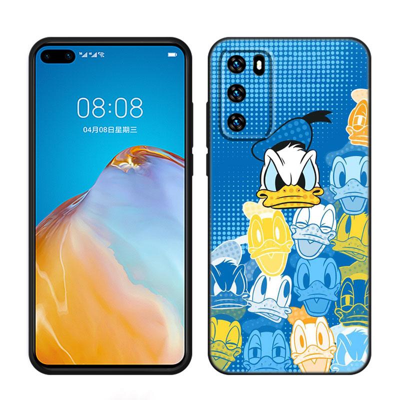 Чехол для телефона D-donald Duck для Huawei Pura 70 Ultra P20 P30 P40 Lite P60 Art P50 Pro P50E P Smart 2018 2019 2020 2021