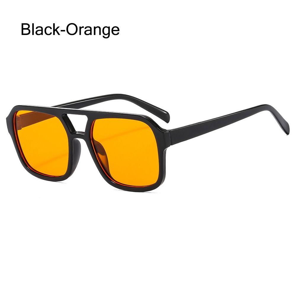 Square Aviation Sunglasses For Women & Men Big Frame Sun Glasses Ins Style Black Shades Eyewear 70 Glasses Uv400 Protection