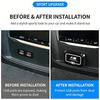 1Pcs Motorcycle Sticker/Car Rear Seat USB Port Dust Cover Waterproof Cap For BMW 1 2 3 5 6 Series F40 F44 G20 G30 6GT G32 G26 X5 YN8