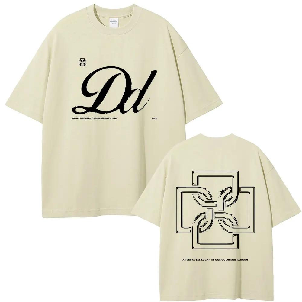 Rapper Duki Merch Tshirt Unisex Women Clothing Fashion Hip Hop Oversized T Shirts Unisex Casual Vintage Cotton Tshirts Streetwear