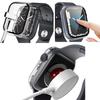 Coque compatible avec Apple Watch 45mm Serie 9 - Protection rigide étui transparent écran verre trempé Phonillico®