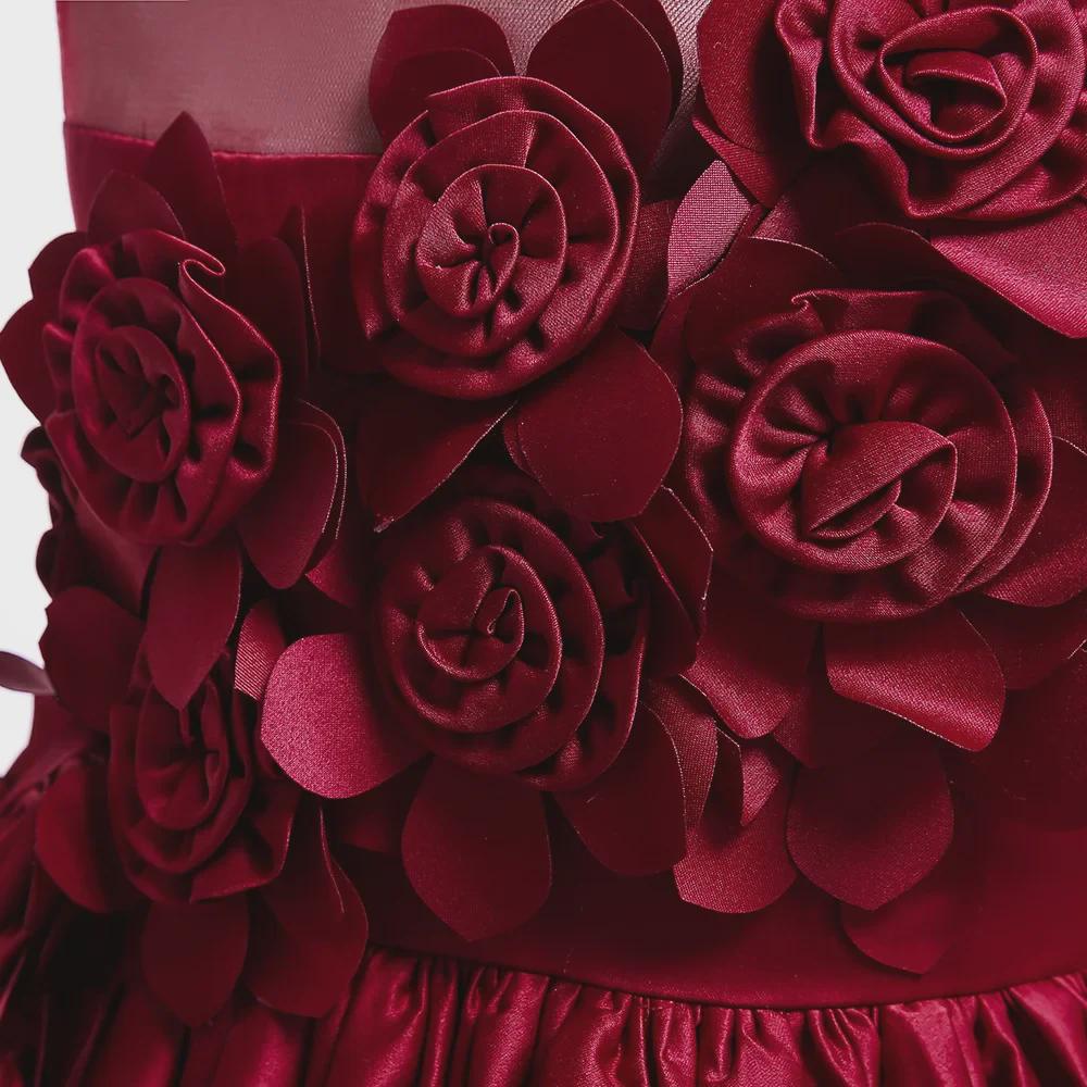 Платье для девочек Flower Princess - Детская сценическая и ведущая одежда