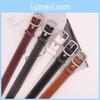 Vintage Pu Leather Belt For Women And Men With Pin Buckle Fashion Casual For Daily Wear