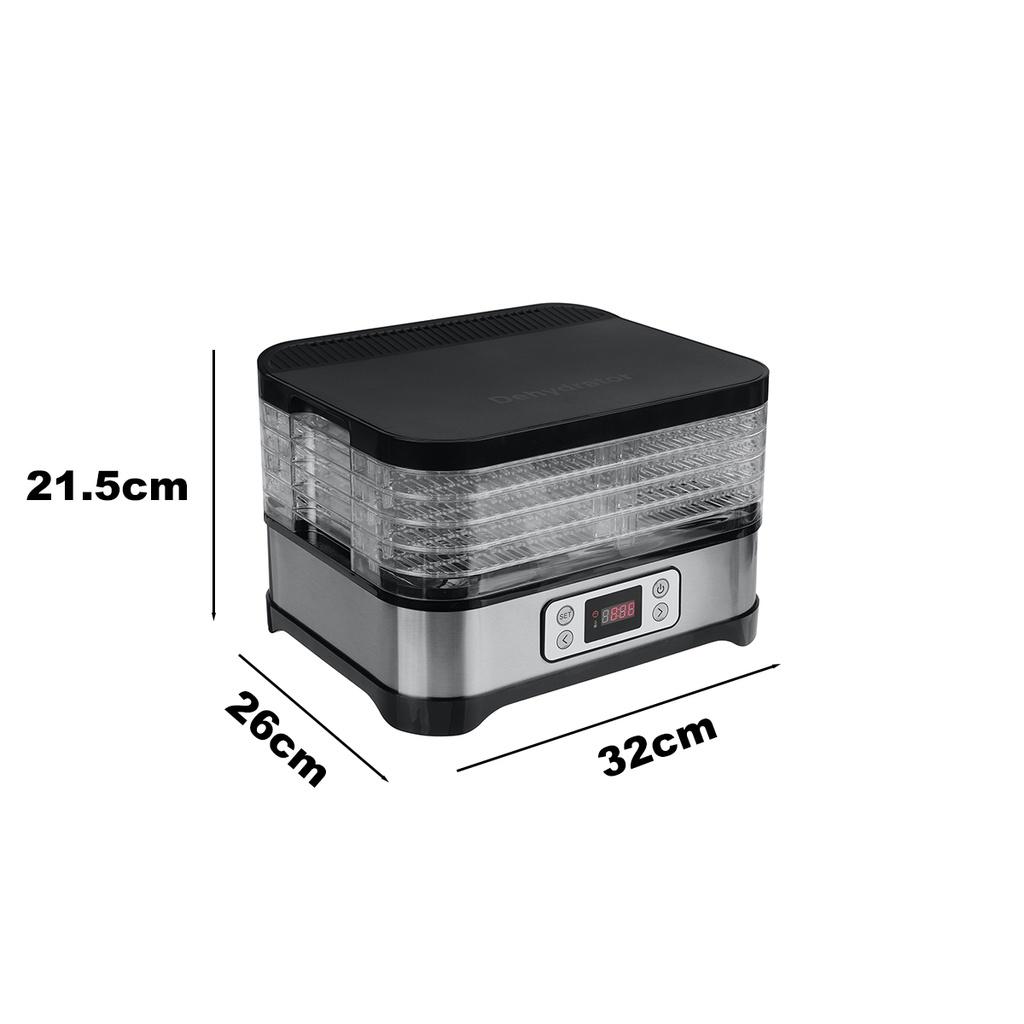 230 В 5-ярусный дегидратор для сушки продуктов с цифровым таймером и контролем температуры для фруктов, овощей, мяса, вяленой говядины 220 В