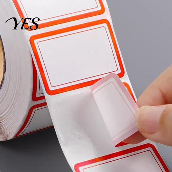 Price Tag Stickers 500 Pcs Label Stickers, Color Coding Self-Adhesive Name Tags, Waterproof Removable Labels for Handwriting File Folders, Shelves