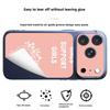 Феминистская Феминизм Эстетика Девушка Наклейка-Обертка для iPhone17 pro/17pro max Наклейка на Телефон Skin Защитная Пленка на Заднюю Панель Полное Покрытие