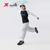 XTEP Children's Long Sleeve Crew Neck Color-Blocked Top