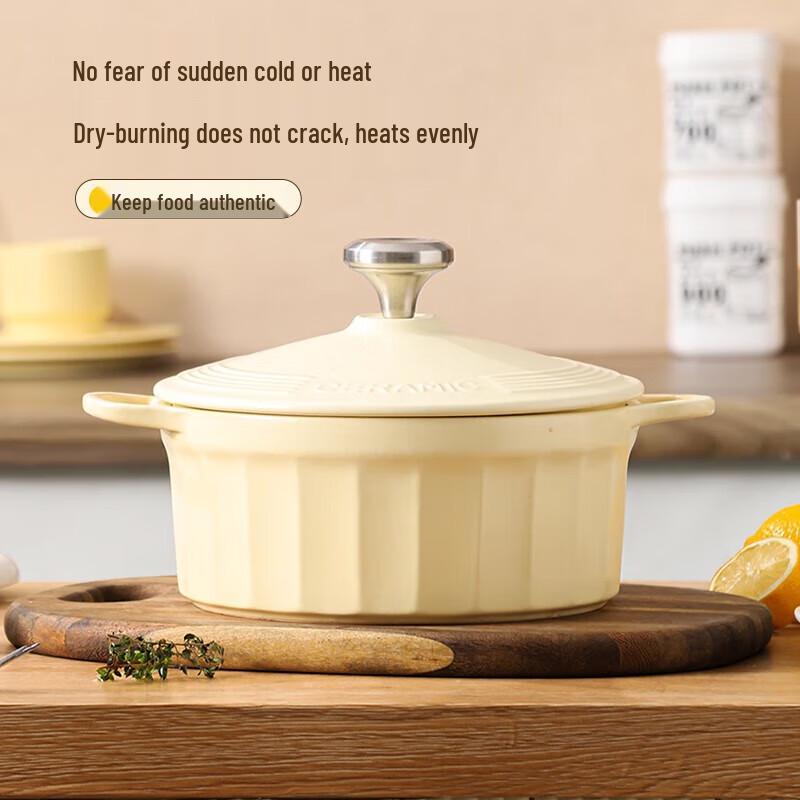 Boshi Te 3.5L High-Temperature Ceramic Casserole Pot