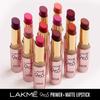 LAKMÉ 9 to 5 Primer + Matte Lip Color Matte Finish