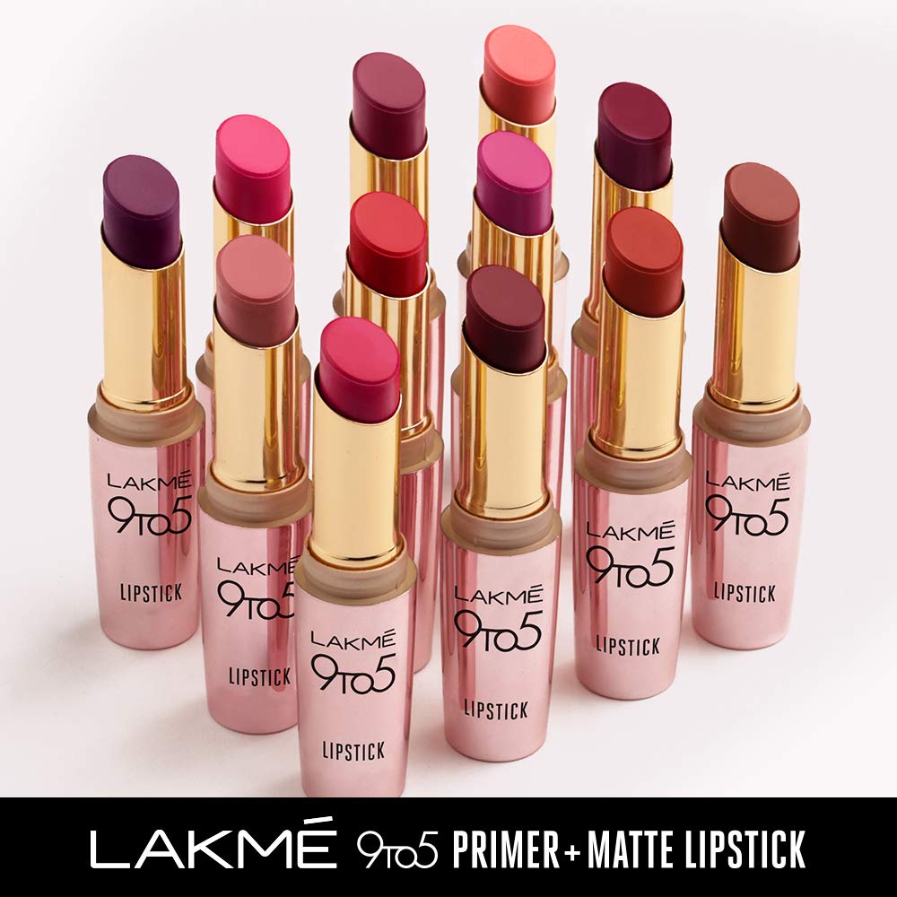 LAKMÉ 9 to 5 Primer + Matte Lip Color Matte Finish