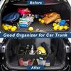 50L Waterproof Car Trunk Organizer Box for Cars, SUVs, and Vans