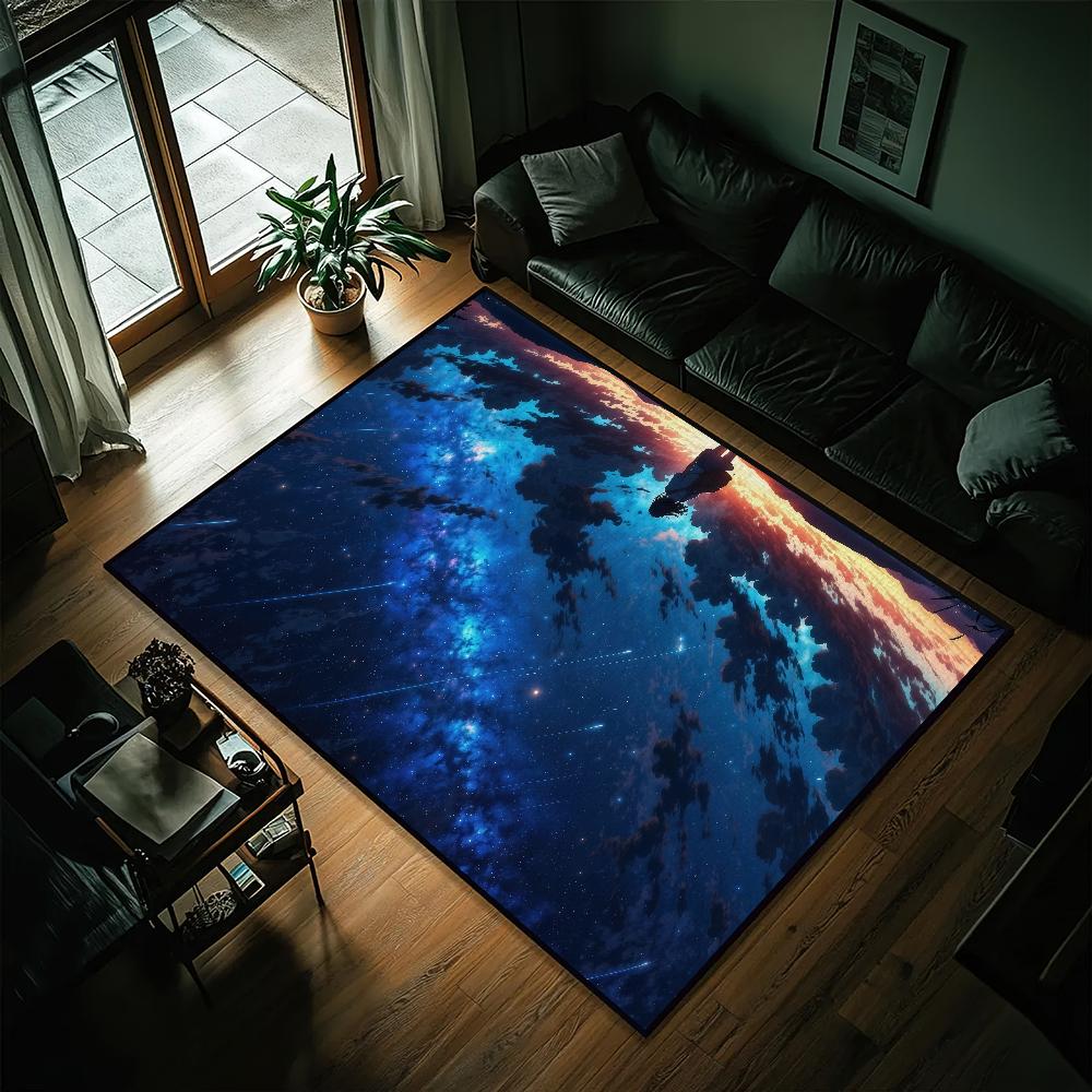Аниме G-Girl Sky Milky Маленький ковер Прикроватный Кухня Ванная Гостиная Дом Дом Спальня Напольный коврик Придверный коврик Ковер Украшение