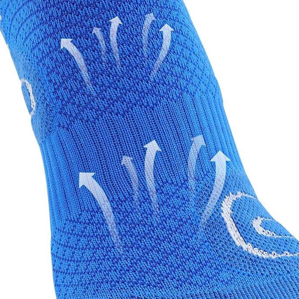 PORFIN 1 Pair M Size 34 - 38 Professional Football Socks Breathable High Tube Thickened Training Socks