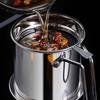 304 Stainless Steel Stainless Steel Oil Pot 1.4L/1.8L Oil Filter Pot  Kitchen Supplies
