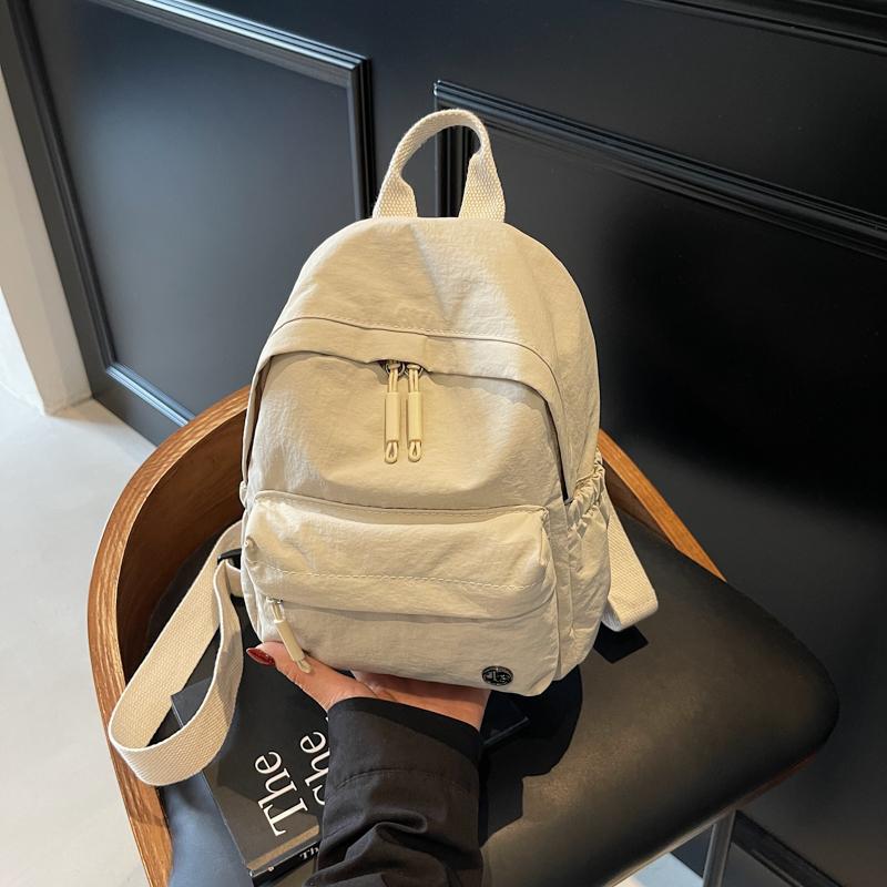 Рюкзак женский многофункциональный одноплечевой легкий однотонный мини-рюкзак спортивная нагрудная сумка