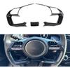Накладка на руль из углеродного волокна Korlot для интерьера для Hyundai Tucson/Santa Cruz 2022-2024 для Elantra 2021-2025